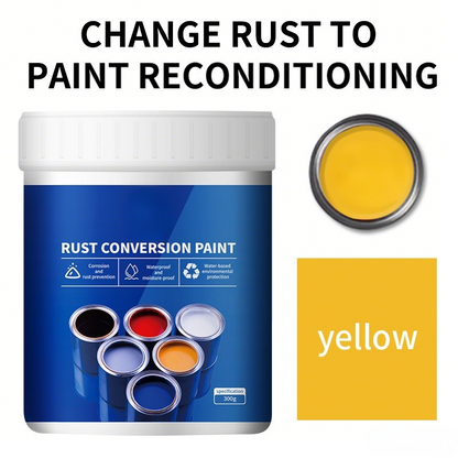 🔥50% OFF✨4-in-1 Rust Converter Paint for Metal – Weatherproof, Water-Based, Long-Lasting Rust Prevention & Protection