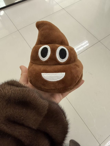 🎁Lowest price ever💥Funny  Poop Plush Toy – Makes Fart Sounds!