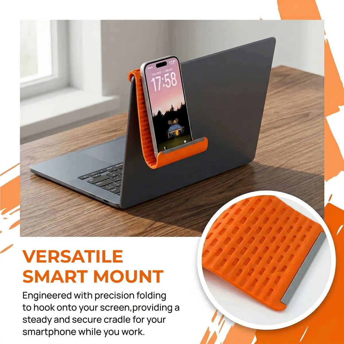 Flexible silicon  Phone holder stand, Bendable Rollable Foldable Design 🔥🔥Buy 2 Get 10% Off