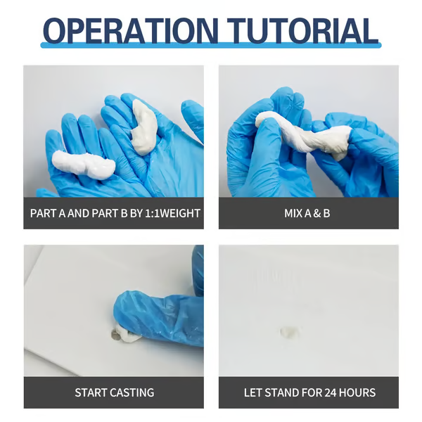 🔧 Steel Reinforced Epoxy Putty – Permanent Repairs Made Easy