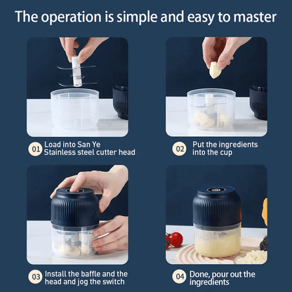 🔥Hot Sale-Electric Mini Portable Veggie Chopper
