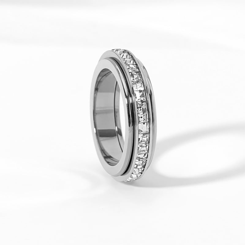 ✨Buy One Get One Free🎁 Spinning Anxiety Relief Ring, Lucky Vow Waterproof Jewelry
