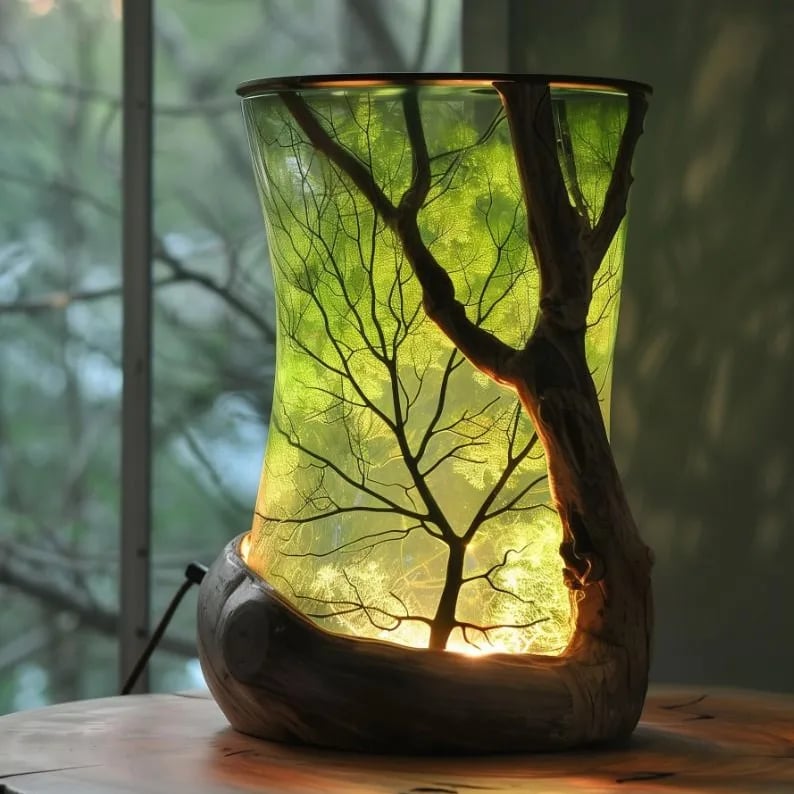 🌿“Enchanted Forest” Nature-Inspired Ambient Lamp😘Buy 2 Get 10% Off