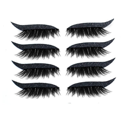 💖REUSABLE SELF-ADHESIVE EYELINER & GLITTER EYELASH STICKERS💖