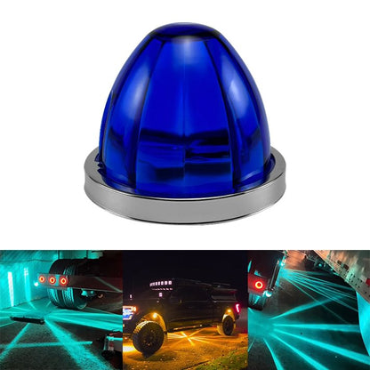 LED Watermelon Light Indicator Side Marker Signal Light Suitable For All Trucks, Trailers, Construction Vehicles, Pickup Trucks, Off-Road Vehicles, Etc.