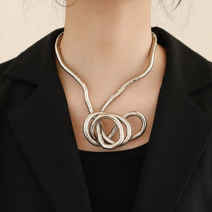 (Perfect Gift for Her🎁) Snake Malleable Necklace & Choker, Bracelet