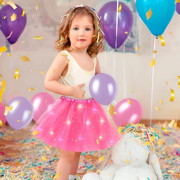 Final Clearance!🌟 Princess Glow LED Skirt | Soft, Safe & Stretchy for All-Day Play– Last Chance at This Price! 🔥🔥Buy 2 Get 10% Off