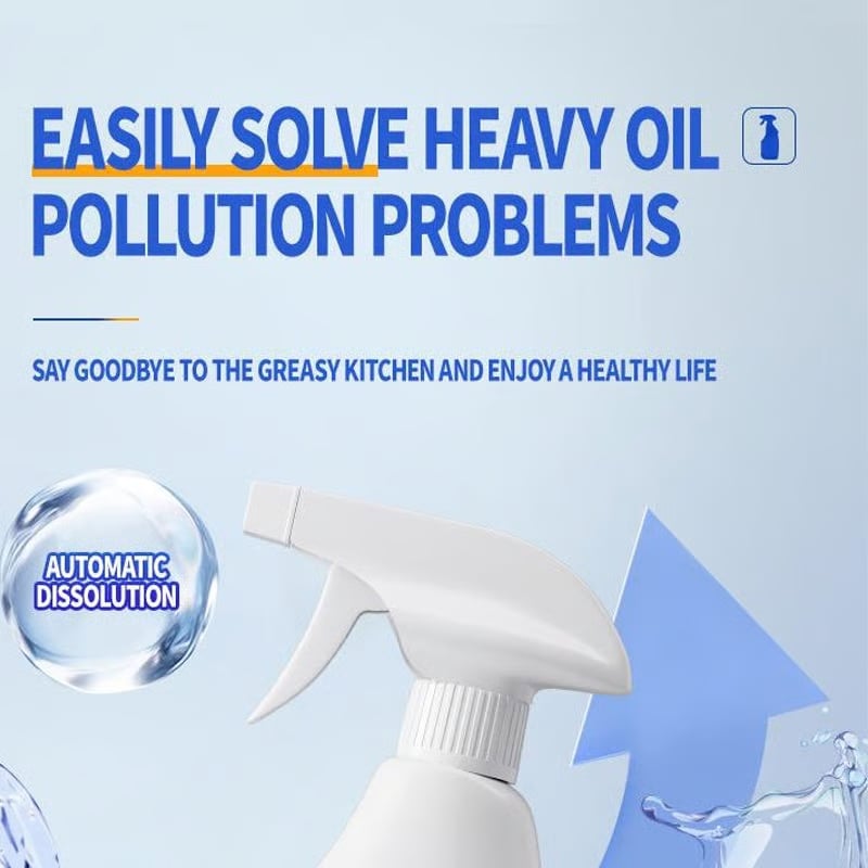 Buy 1 Get 1 Free🔥 Heavy-Duty Kitchen Degreaser Foam Cleaner – Blast Grease in Seconds! 🧼