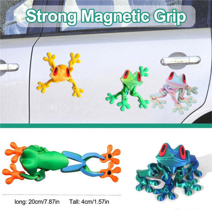 🐸 Movable magnetic frog refrigerator magnet