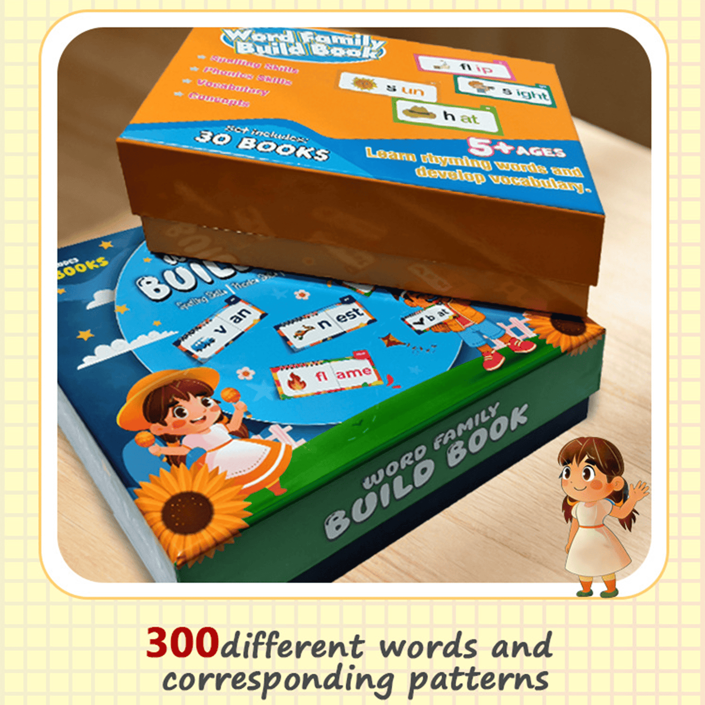 📚 Read & Rhyme Flip-Book Set – 30 Educational Phonics Flip Books for Early Learning