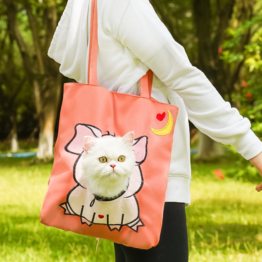 49% OFF | 🐶 💕Cute Pet Carrier Tote Bag - Adorable Small Dog & Cat Travel Bag with Safety Clip🐾