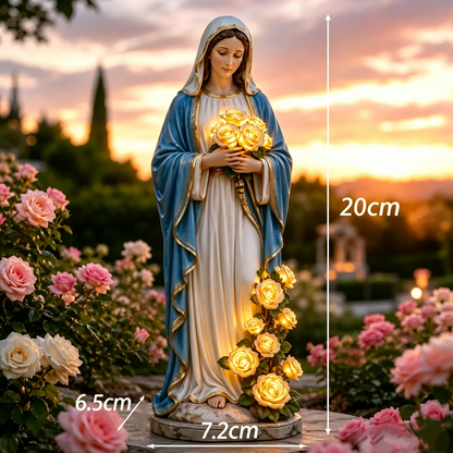 💗 Virgin Mary Garden Light – A Meaningful Gift for Faith, Comfort & Blessings