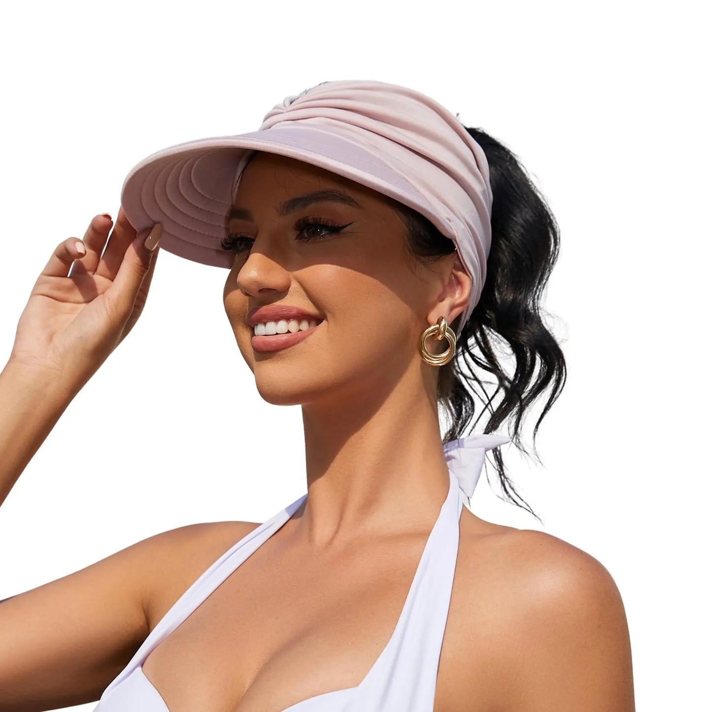 🏖️ UPF 50+ Sun Visor Hat for Women | 💖 Buy 2 Get 1 FREE