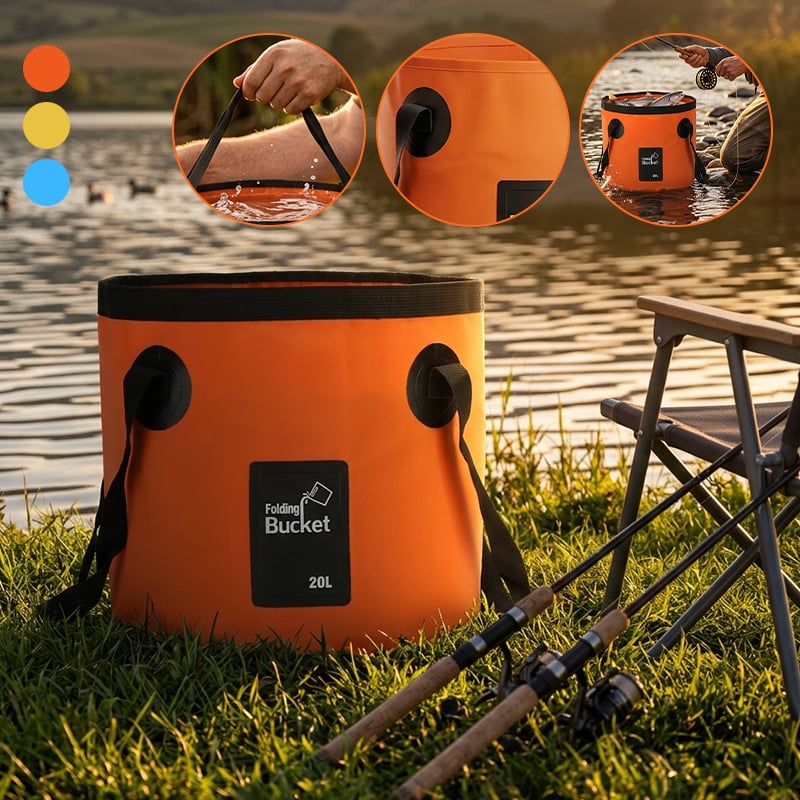 Portable Folding Water Storage Bucket