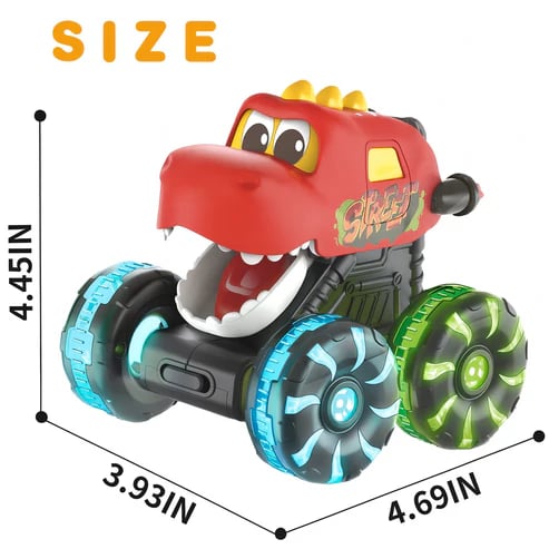 🎁Dino Truck Toy with Motion Activated Light