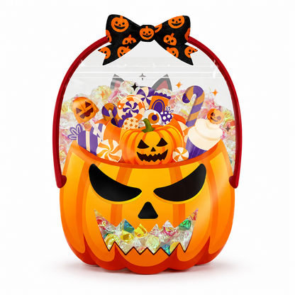 ✨Get Ready for Halloween! Cute & Spooky Resealable Candy Treat Bags🎃