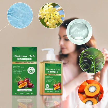 😍Batana Oil Shampoo with Rosemary Extract🔥Buy 2 Get 1 Free
