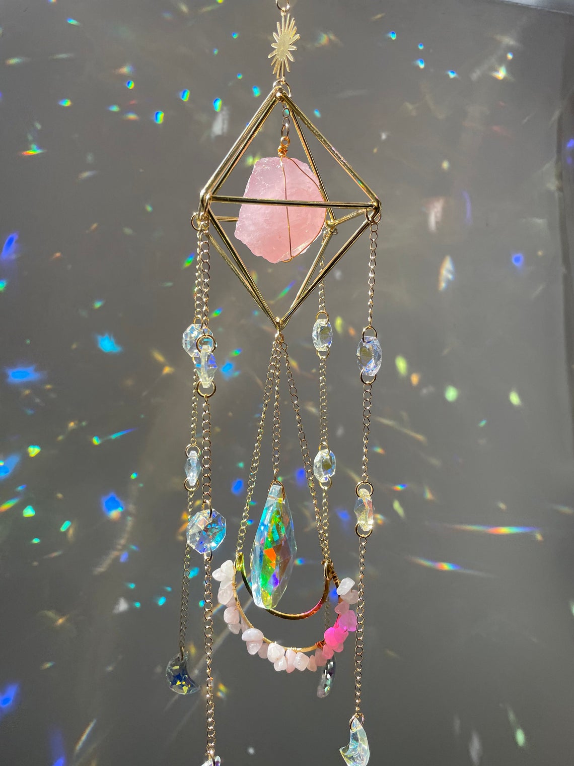 🥳Handmade Aurora Crystal Suncatchers🔥Buy 2 Get 10% Off