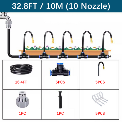 🔥360° Curved Garden Automatic Irrigation System