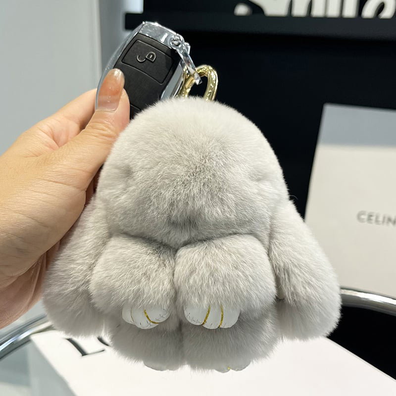 💕Early Bird Special Offer: 60% OFF🐰 Handmade Soft Bunny PomPom Charms   🔥🔥 Buy 2, Get 10% Off