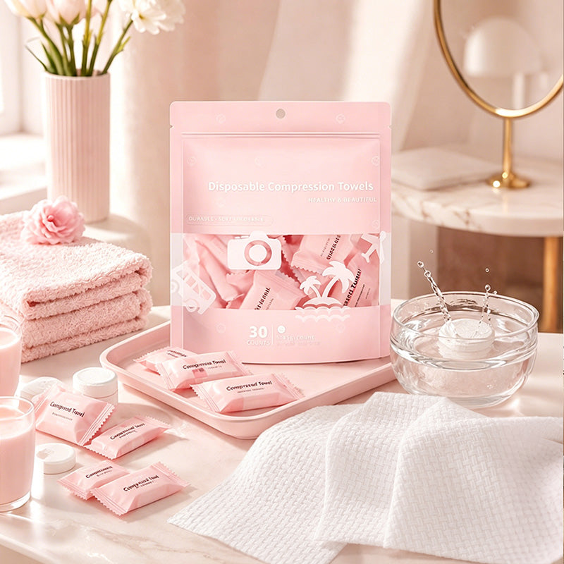 🧻✨ Compressed Travel Towels – Buy 2 Get 1 FREE! 🎁