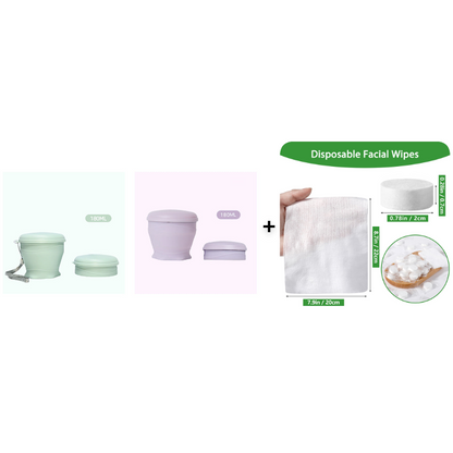 🔥Limited-time offer – 50% off🔥Collapsible Silicone Travel Cup with Lid