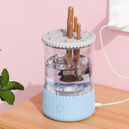 Automatic Makeup Brush Cleaner
