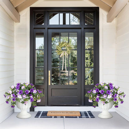 🔥Lifelike Faux Petunias: Weatherproof and UV-Resistant🌷