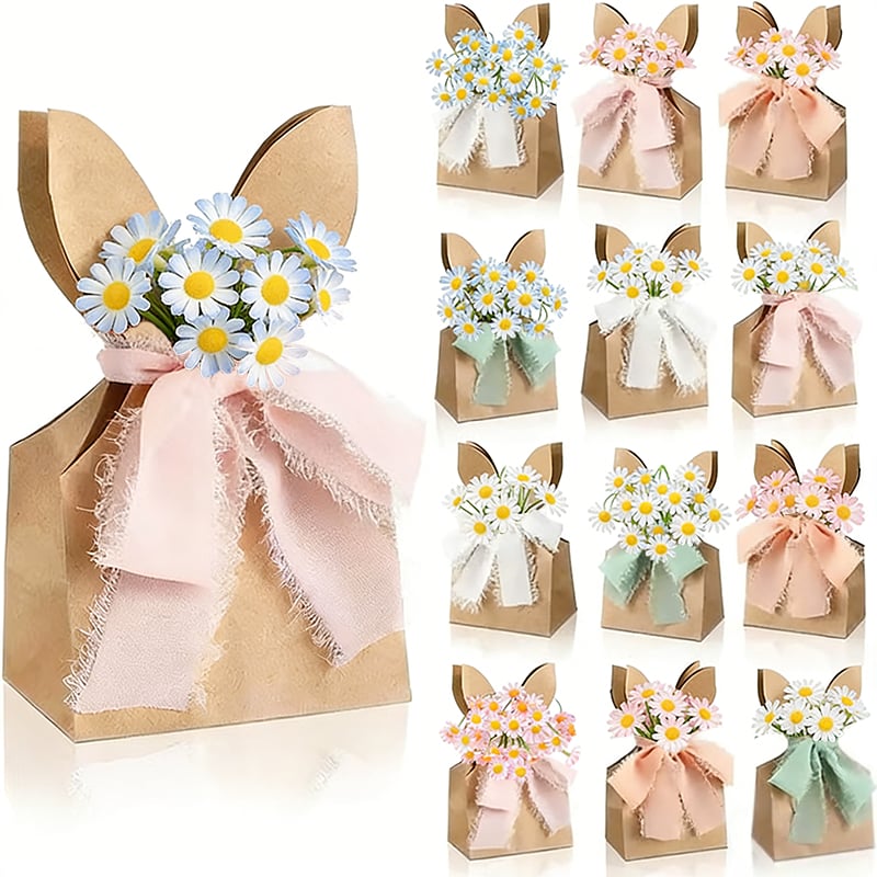 🐰Boho Bow Goodie Bags for Egg Hunts, Classroom Treats & Thoughtful Spring Surprises  🔥🔥 Buy 2, Get 10% Off