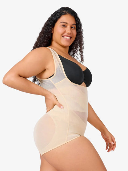 🏆 High-Waist Shapewear Bodysuit – Sculpt Your Dream Curves ✨