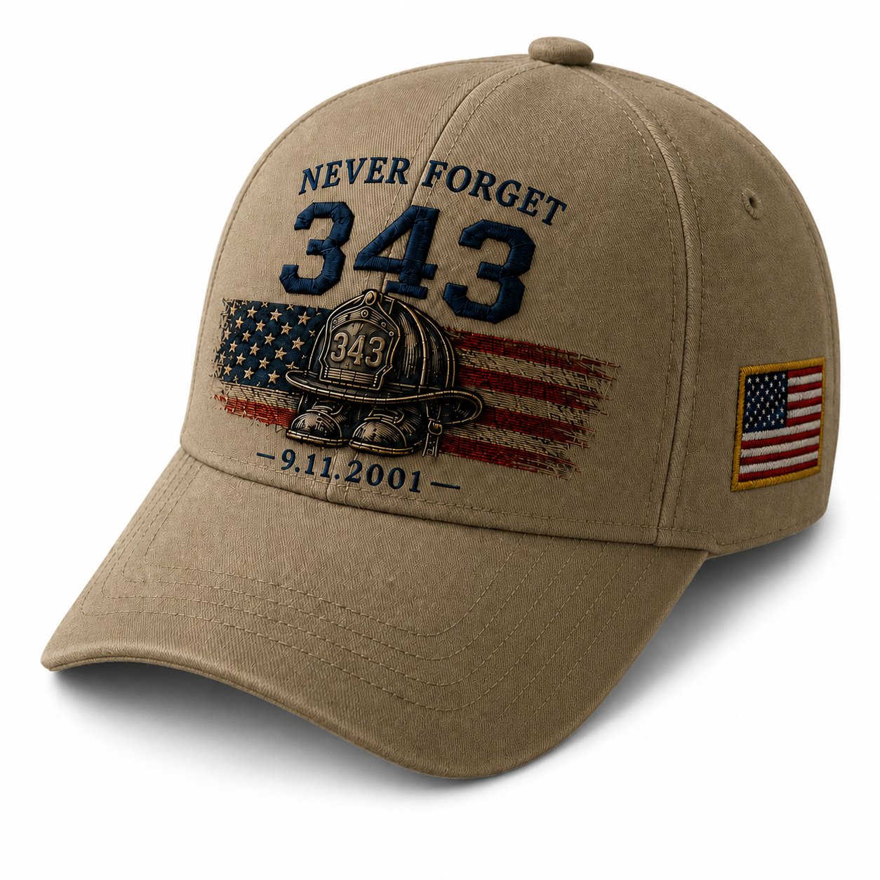 🧢Never Forget 343 Memorial Cap 🎁Buy 2 Get 10% Off