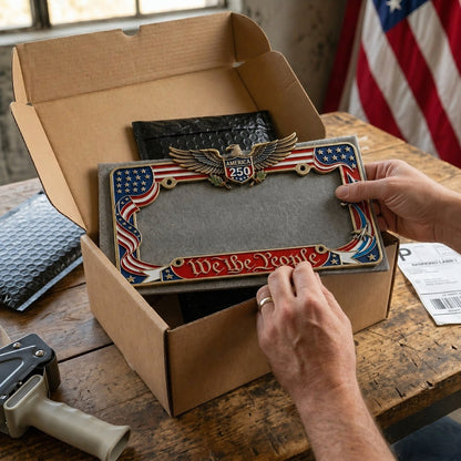 🔥LAST DAY 49% OFF-🦅 250th Anniversary Commemorative License Plate Frame