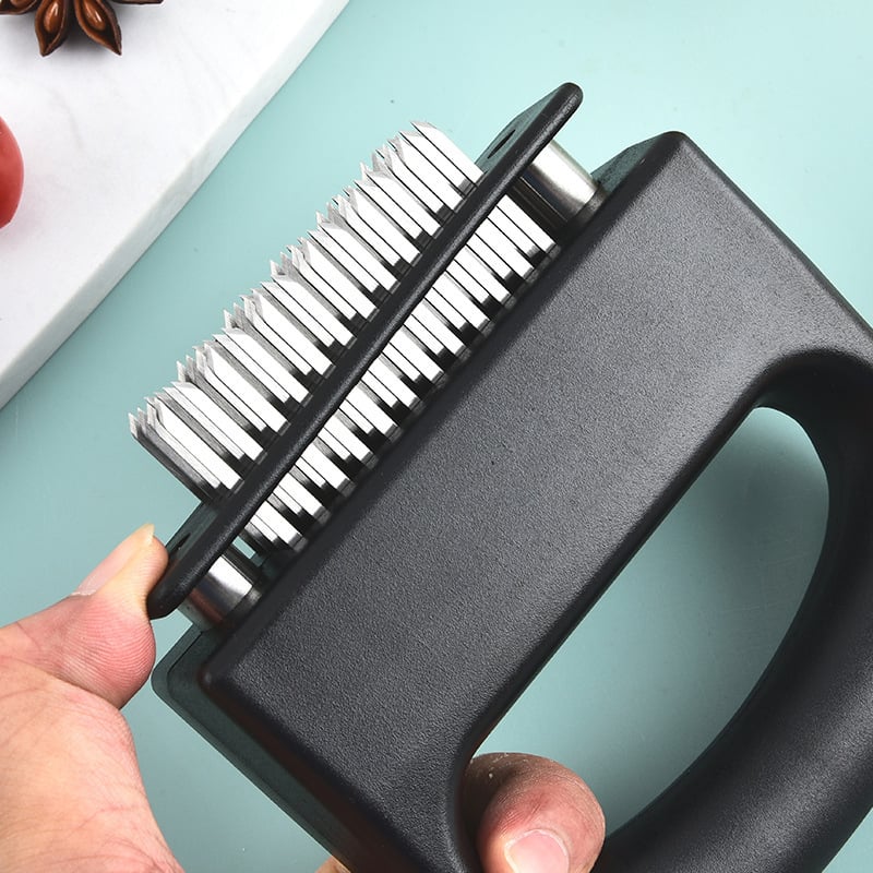 Professional Spring-Loaded Meat Tenderizer