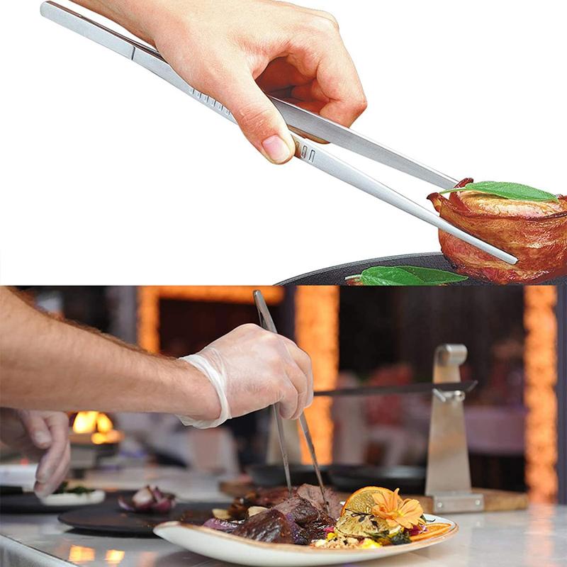 Non-Slip Kitchen Tweezers – 2 PCS   🔥🔥 Buy 2, Get 10% Off