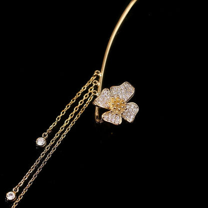 Buy One Get One Free！✨Butterfly Tassel Style Zircon Earrings | Perfect Gift🎁