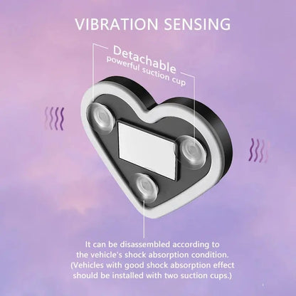 🔥🔥 Solar Powered Wireless LED Heart Shape C-Pillar Neon Light🥳BUY 2 GET 10% OFF