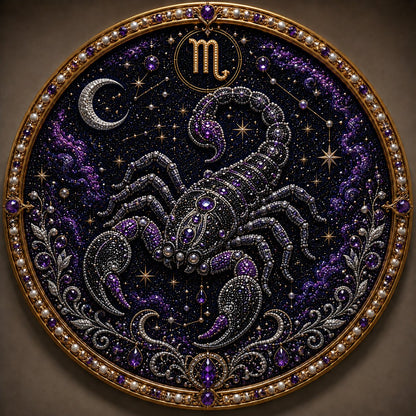 🔥 12 Zodiac Signs Pearl Art Kit ♈🌙