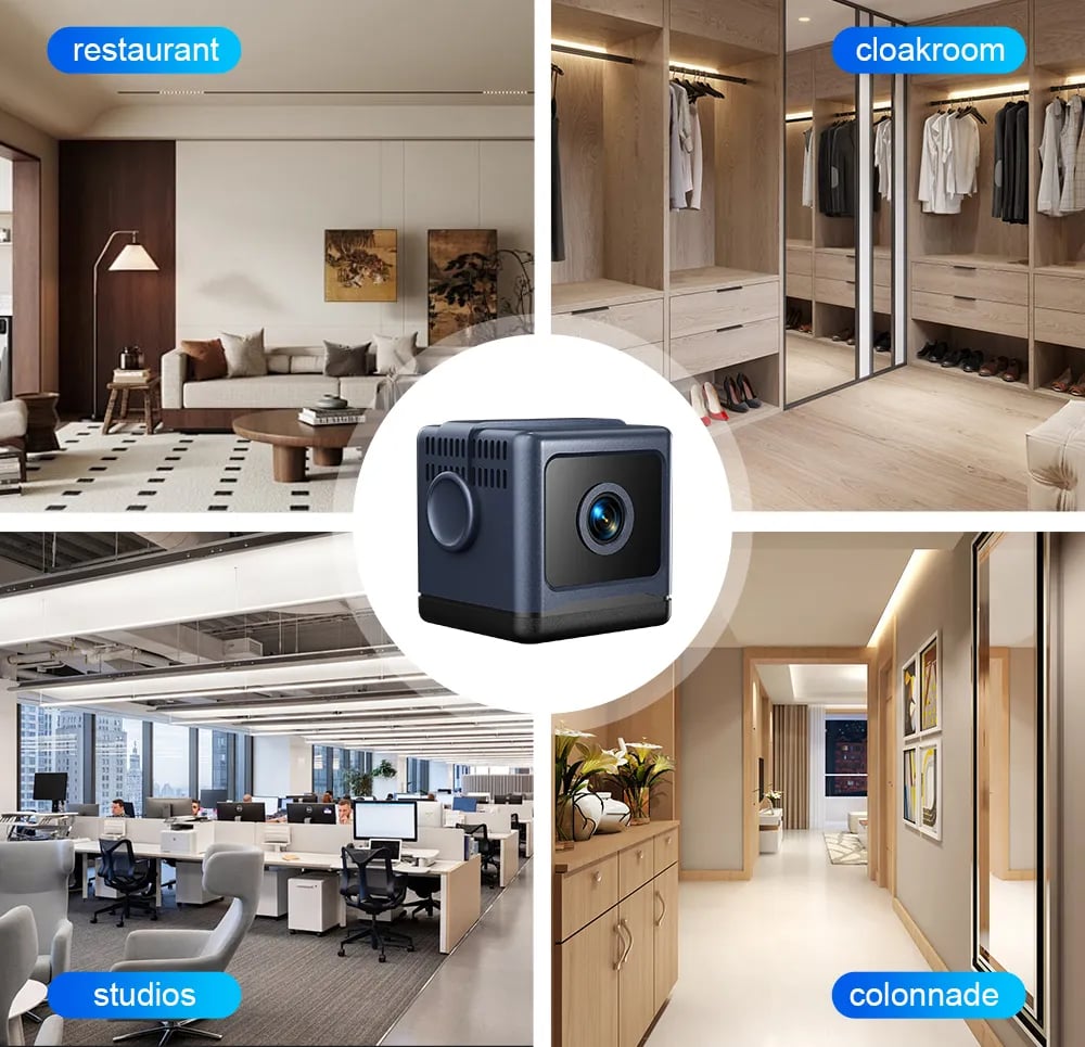 W03 Smart WiFi Security Camera – 1080P HD, Night Vision, Low Power
