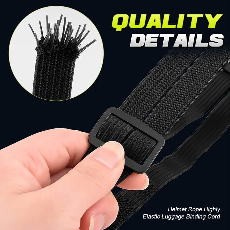 🔥🔥Helmet Rope Highly Elastic Luggage Binding Cord