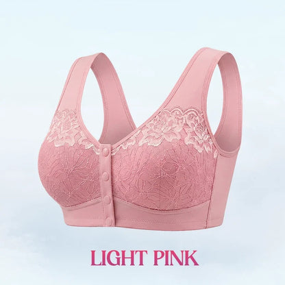 Posy Bra - Front Closure Breathable Cotton Lifting Bra for Seniors