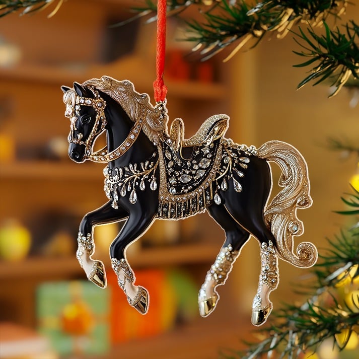 🔥🎁Handmade Horse  Ornament(2D)  🥳🥳Buy 2 Get 1 Free