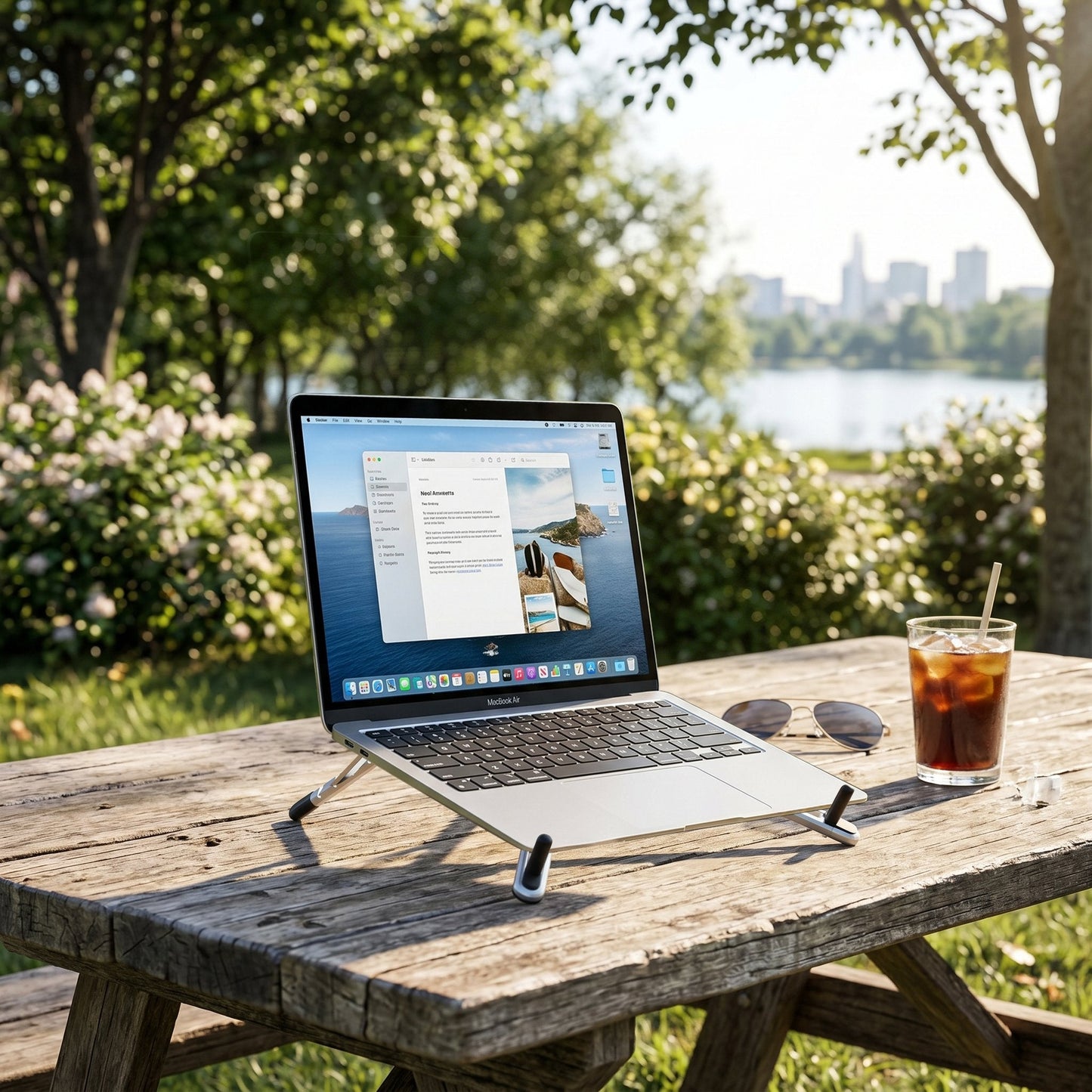🎉Last day of promotion💡Foldable magnetic stand for laptops, phones and tablets