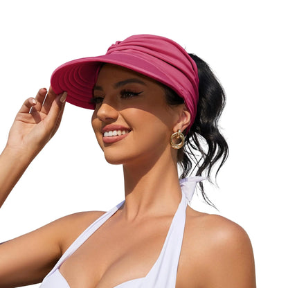 🏖️ UPF 50+ Sun Visor Hat for Women | 💖 Buy 2 Get 1 FREE