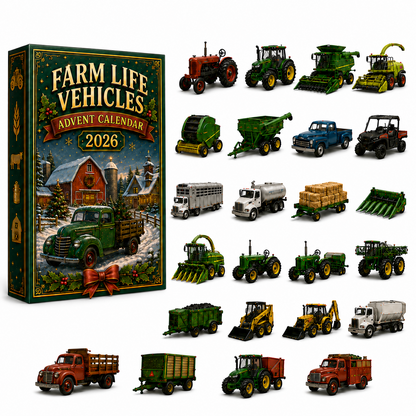 🏡🌾 The Farm Life We Remember – 24-Day Christmas Advent Calendar 🎄🚜