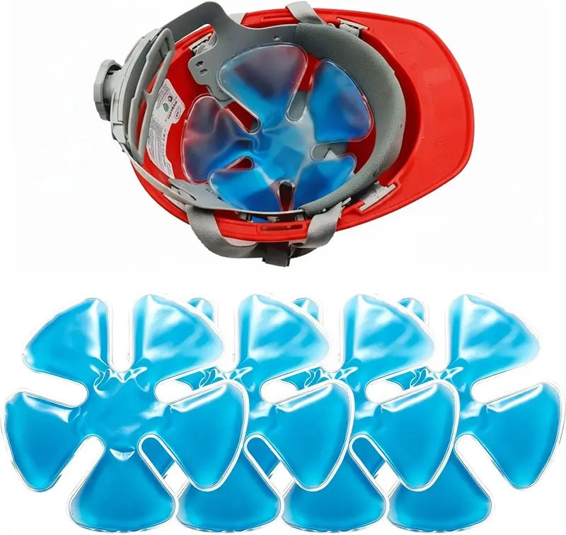 Reusable Cooling Gel Ice Packs for Hard Hats & Sun Hats
