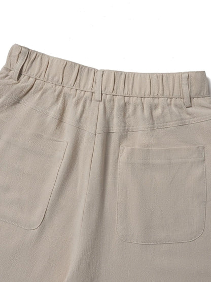 🔥Bestseller👖Women's High Waist Cotton Linen Wide Leg Pants