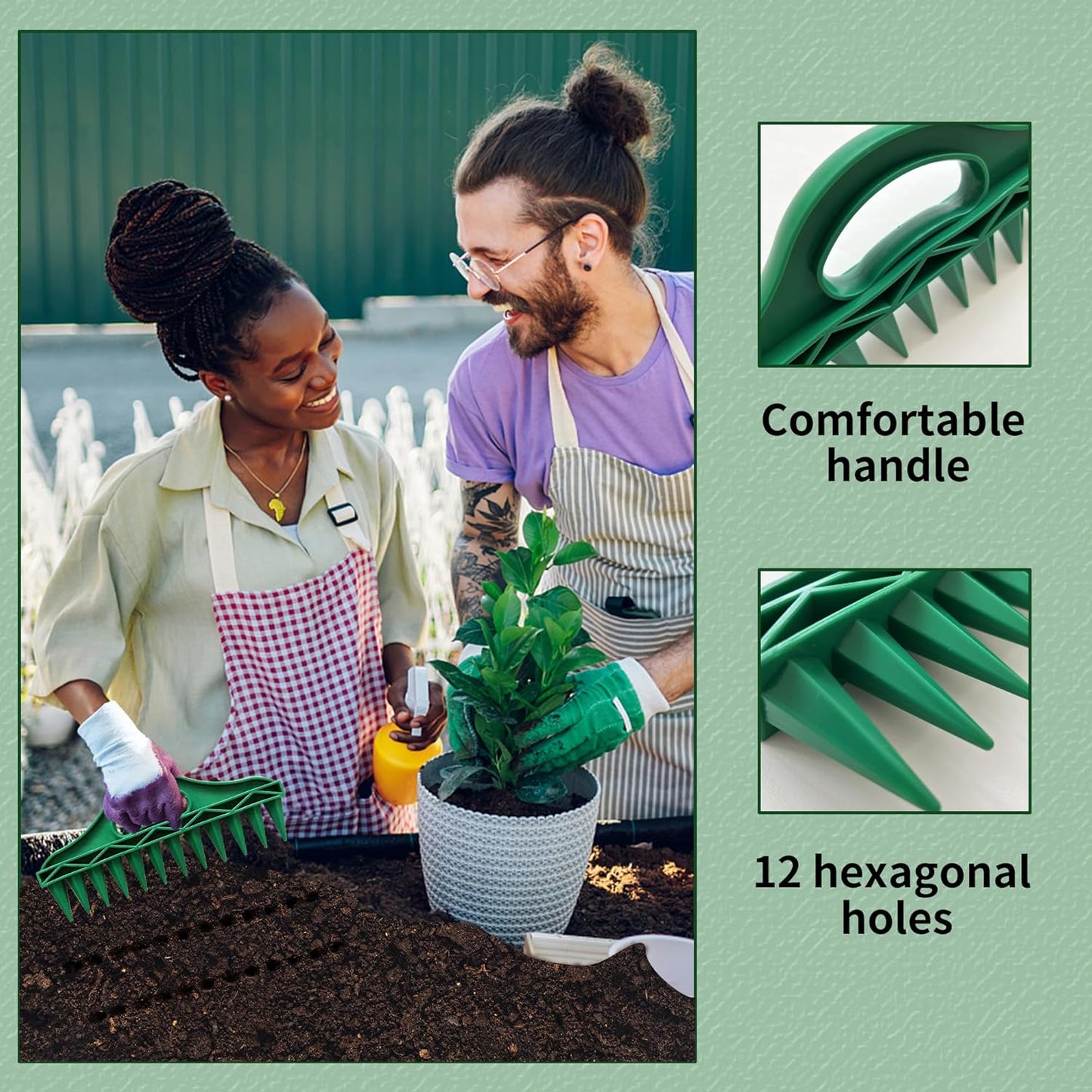 🌱 Transform Your Garden - ✨Professional Garden Dibber – Effortless Seed Planting Tool🔥BUY 2 GET 10% OFF