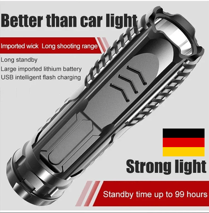 🎁Germany New Technology🔦Multifunctional Rechargeable Flashlight
