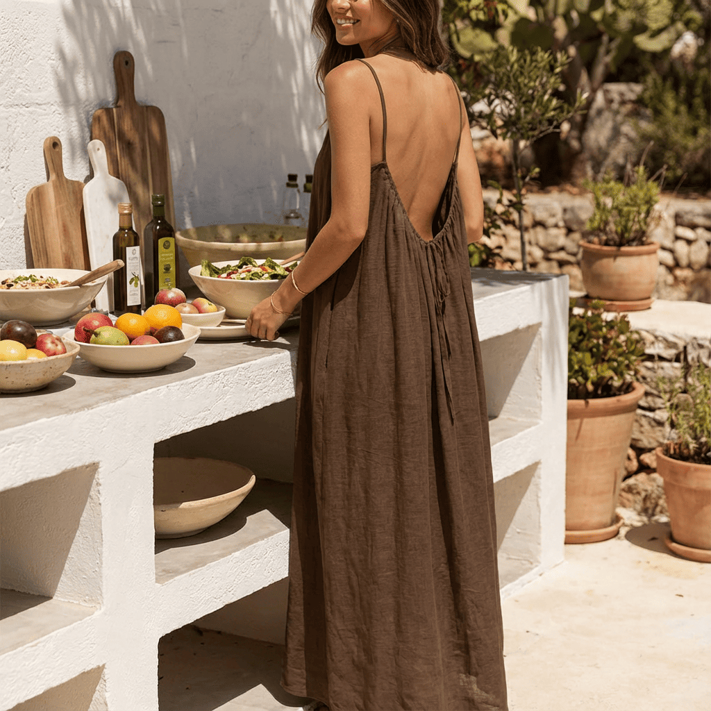 ✨ Adjustable backless strap dress – show off your charm! 💕 🔥🔥 Buy 2, Get 10% Off