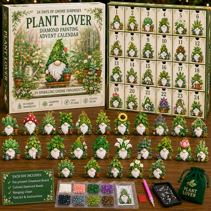 🔥LAST DAY 60% OFF - 🎃✨ 31 Days of Gnome Surprises Halloween Diamond Painting Advent Calendar